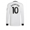 Herren Fußballbekleidung Manchester United Marcus Rashford #10 Auswärtstrikot 2022-23 Langarm